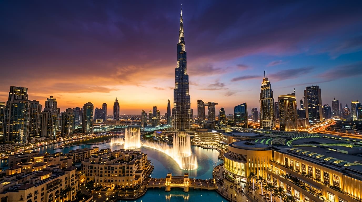 Dubaï Futuriste & Safari Désert (6 Jours)