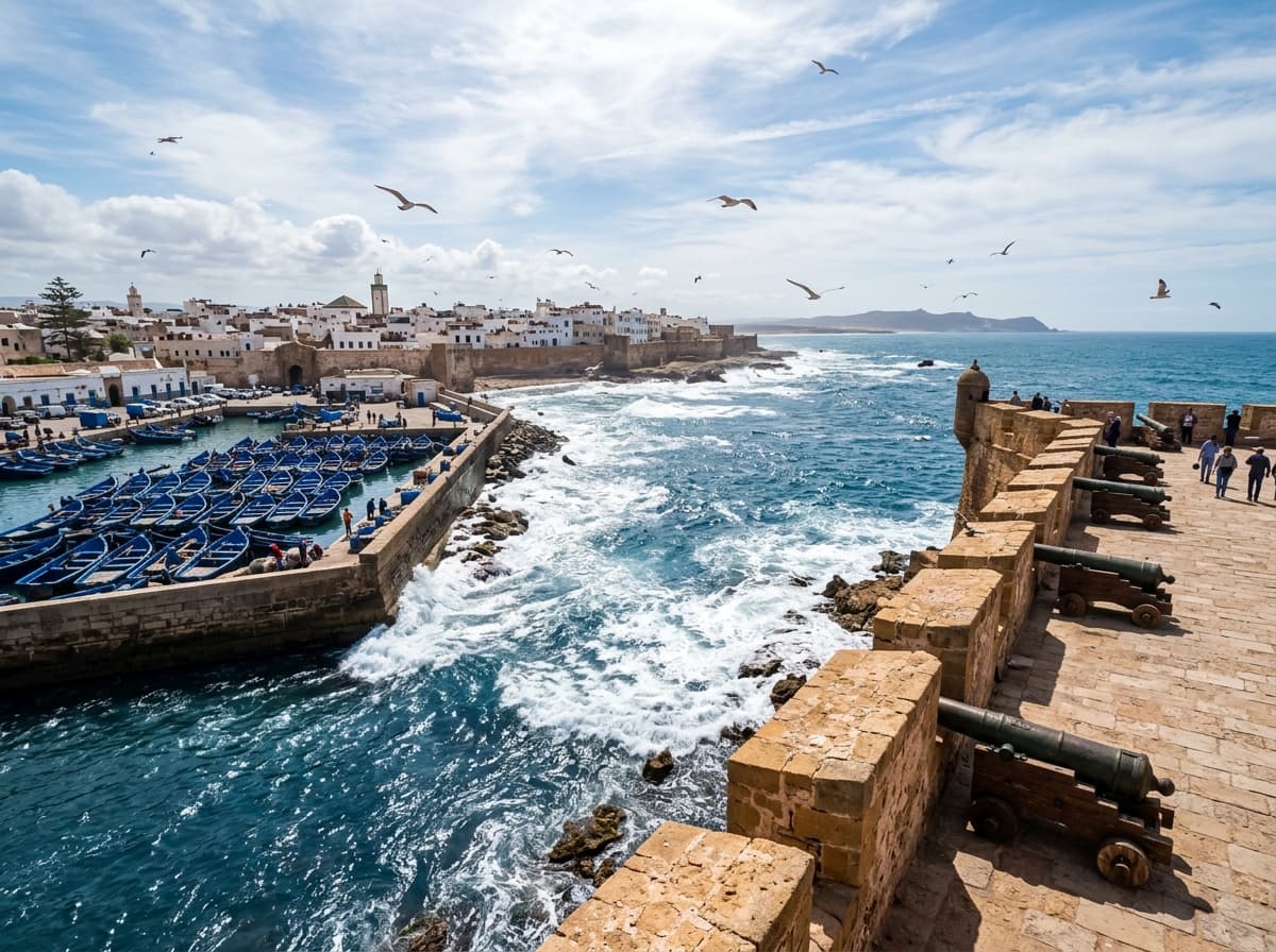 Excursion d'une Journée : Essaouira Mogador & la Côte Atlantique